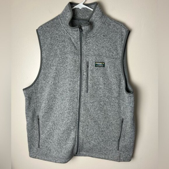 L.L Bean Bean's Sweater Fleece Vest - Picture 3 of 6
